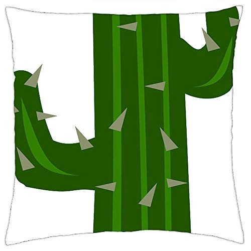 LESGAULEST Throw Pillow Cover -18x18 inch- - Cacti Cactus Garden Gardening Plants Thorns LESGAULEST Throw Pillow Cover -18x18 inch- - Cacti Cactus Garden Gardening Plants Thorns