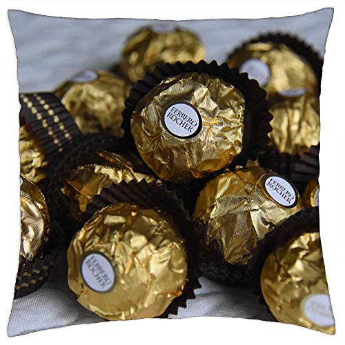 LESGAULEST Throw Pillow Cover -18x18 inch- - Sweets Candy Products Food Chocolate Candy Sweet LESGAULEST Throw Pillow Cover -18x18 inch- - Sweets Candy Products Food Chocolate Candy Sweet