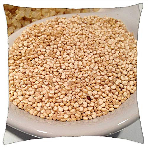 LESGAULEST Throw Pillow Cover -18x18 inch- - Quinoa Grain Seed Food Healthy Vegetarian