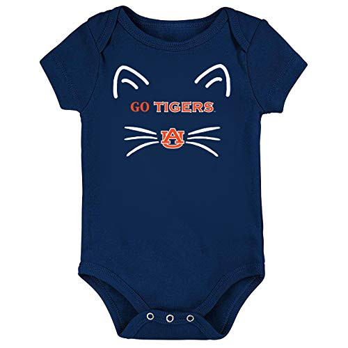 Future Tailgater Auburn Tigers Go Tigers Baby Onesie -3-6 Months-