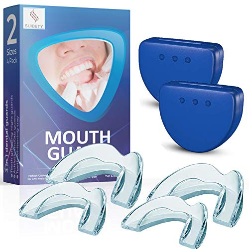 Mouth Guard for Teeth Grinding Night Clenching Bruxism Dental Guard Moldable Sports Bite