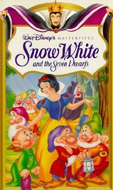 Walt Disney Masterpieces Snow White and the Seven Dwarfs VHS Movie