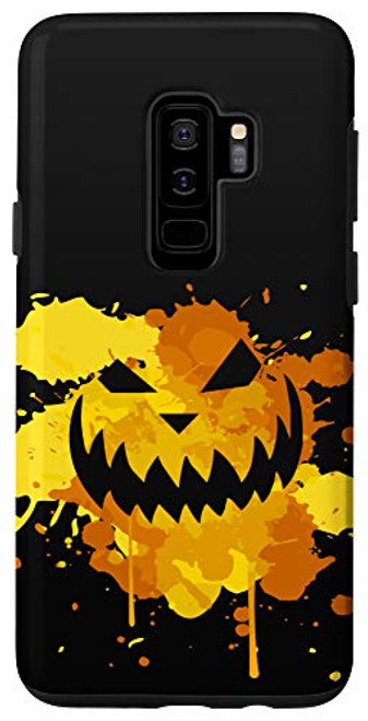 Galaxy S9 plus Halloween Jack o Lantern Pumpkin Face Splatter Creepy Spooky Case Galaxy S9 plus Halloween Jack o Lantern Pumpkin Face Splatter Creepy Spooky Case