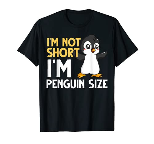 I'm Not Short I'm Penguin Size Funny Cute Baby T-Shirt