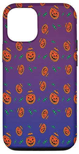 iPhone 12-12 Pro Halloween Jack O Lantern Spooky Pumpkin Case