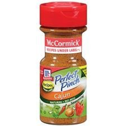 McCormick Perfect Pinch Cajun Seasoning 3.18oz Container -Pack of 3-