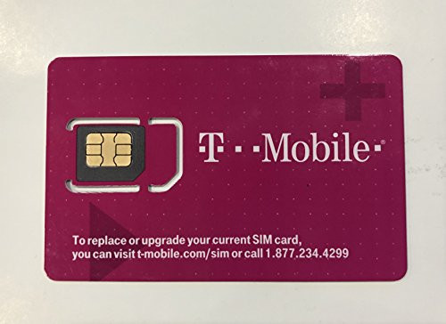 T-Mobile Prepaid SIM Card Unlimited Talk Text and Data in USA with 5GB Data in Canada and Mexico for 7 days