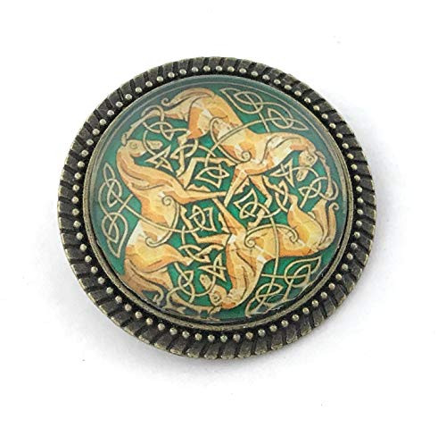 Celtic Horse Pin - Handmade Brooch Celtic Horse Pin - Handmade Brooch