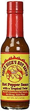 DIRTY DICKS Hot Sauce 5 OZ -2 Pack-