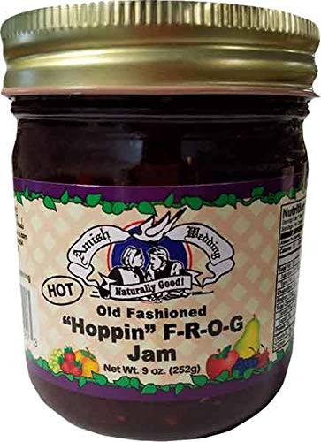 Amish Wedding Old Fashioned Hoppin' F-R-O-G Jam 9 Ounces -Pack of 2-