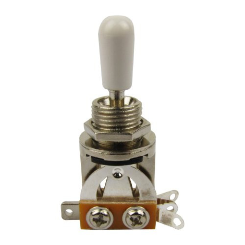 IKN Switch 3 Way Toggle Switch Pickup Selector Switch White