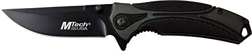 M Tech MTA1010GN-BRK Linerlock A-O Green
