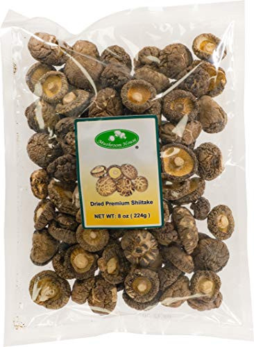 Mushroom House Dried Shiitake Mushrooms 8 Ounce