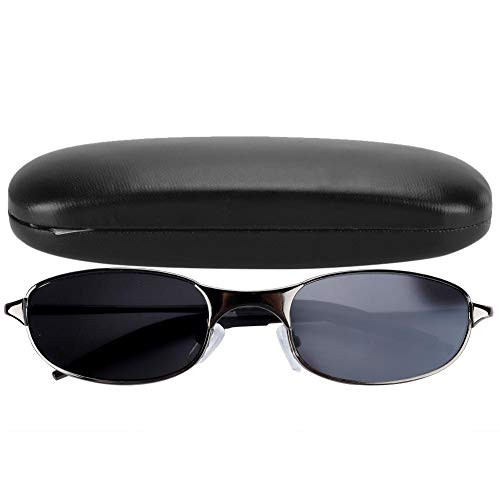 May Gifts Rearview Mirror AntiTracking AntiSpy Mirror Glasses Round Fashion Sunglasses AntiMonitoring Glasses Safety Sunglasses