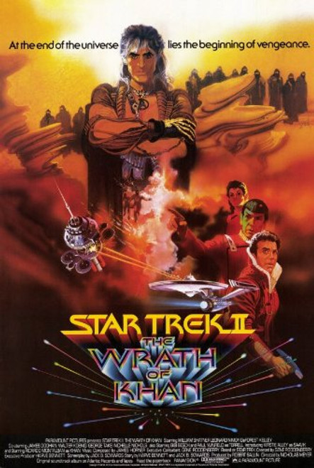 Star Trek 2- The Wrath of Khan Poster Movie B 11x17 William Shatner Leonard Nimoy Ricardo Montalban MasterPoster Print 11x17 Star Trek 2- The Wrath of Khan Poster Movie B 11x17 William Shatner Leonard Nimoy Ricardo Montalban MasterPoster Print 11x17