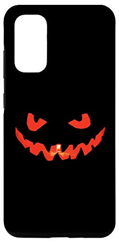 Galaxy S20 Jack O Lantern Face - Evil Pumpkin Monster Face Halloween Case