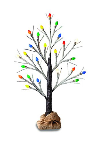 Fao Schwarz 2ft Decorative LED Vintage Bulb Tree