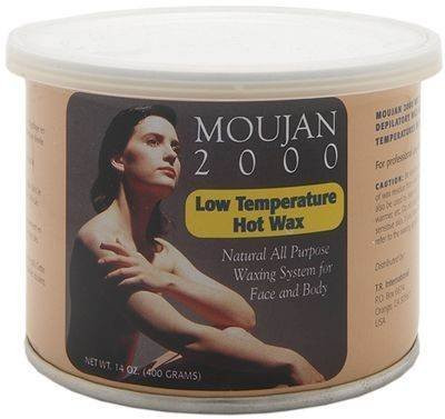 Moujan 2000 Low Temperature Hot Wax for Face and Body 400g-14oz