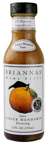 Briannas Home Style Dressing Ginger Mandarin -- 12 fl oz - 2 pc
