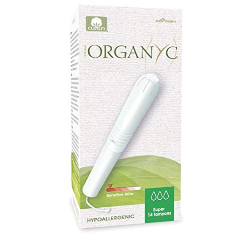 Tampon Super With Applicator Organyc 14 ct Box