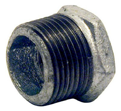 B  and  K-Mueller Inds-Import- 511-932HP Pipe Fitting Galvanized Hex Bushing 1-2 x 3-8-In. - Quantity 5