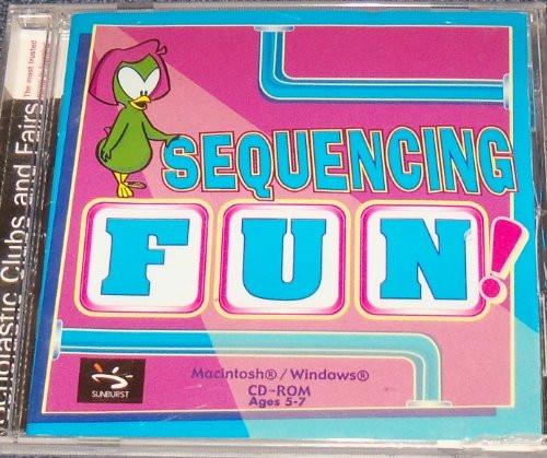 Scholastic Clubs and Fairs Sequencing Fun Macintosh-Windows CD-ROM Ages 5-7
