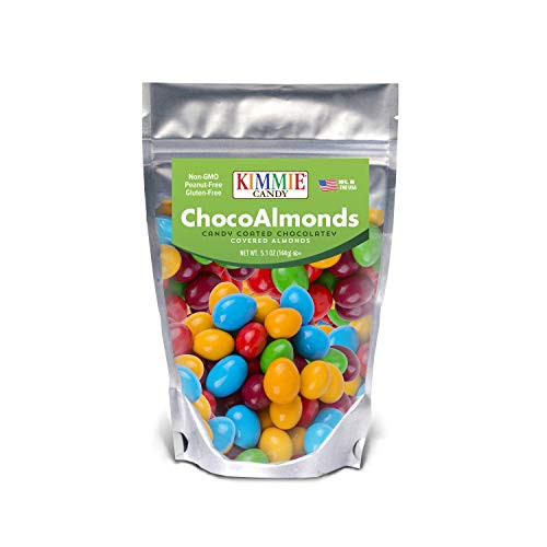 Kimmie Candy ChocoAlmonds Chocolate Covered Almonds Regular Mix 5.1 Ounce
