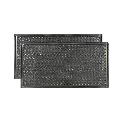 2-Pack Air Filter Factory 7-3-4 X 15 X 3-32 Inches Range Hood Aluminum Grease Filters