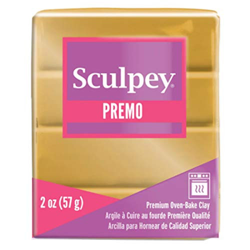 Premo Sculpey Accents Oven Bake Clay -18K Gold- Premo Sculpey Accents Oven Bake Clay -18K Gold-
