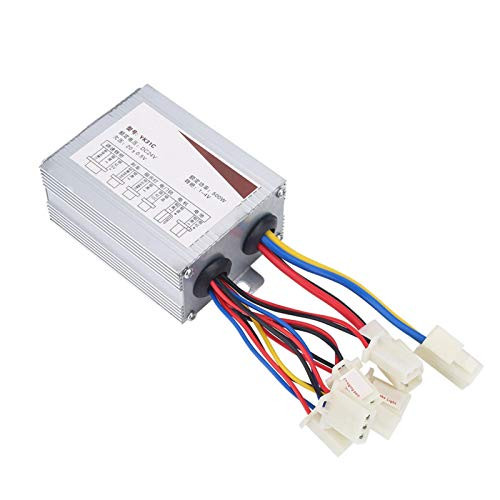 Boaby 24V Motor Controller 24V 500W Motor Brushed Controller Box for Electric Bicycle Scooter E-Bike