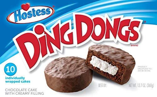 Hostess Ding Dongs Chocolate Donuts 12.7 oz 2 Pack