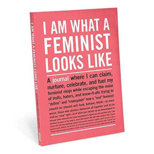 Knock Knock I Am What A Feminist Looks Like Inner-Truth Journal -Large 7 x 9.5-inches-