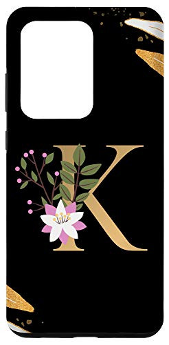 Galaxy S20 Ultra Alphabet monogram letter K colorful initial Letter k Capital Case