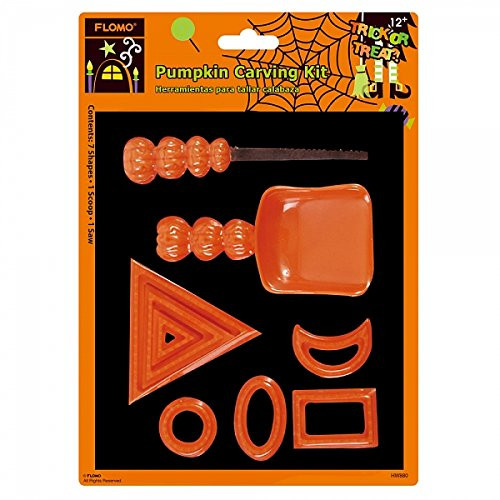 FLOMO Halloween Pumpkin Carving Kit -2 Sets- pumpkin knife pumpkin carving saw pumpkin tools pumpkin kits pro pumpkin carving tool carving tools jack o lantern carving tools for kids