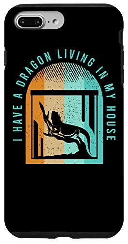 iPhone 7 Plus-8 Plus Funny Lizard Clothing For A Lover O Bearded Dragon Case