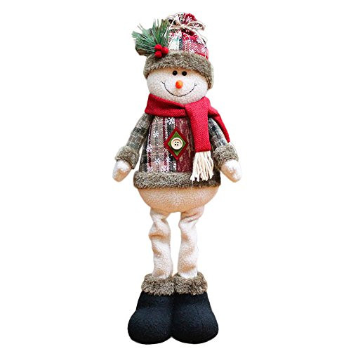 CapsA Cute Christmas Plush Toy Long Leg Sitting Santa Clause Snowman Reindeer Doll Christmas Plush Ornaments Set Tree Pendant Plush Hanging Decoration Xmas Holiday Party Decor -E- CapsA Cute Christmas Plush Toy Long Leg Sitting Santa Clause Snowman Reindeer Doll Christmas Plush Ornaments Set Tree Pendant Plush Hanging Decoration Xmas Holiday Party Decor -E-