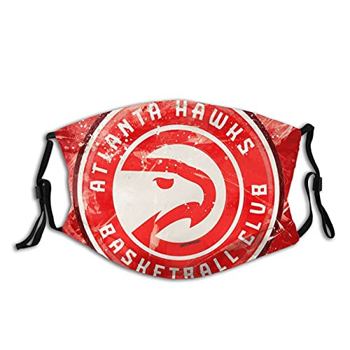 A-T-L-A-N-T-A H-A-W-K-S Reusable Face Mask-Breathable Comfort Black