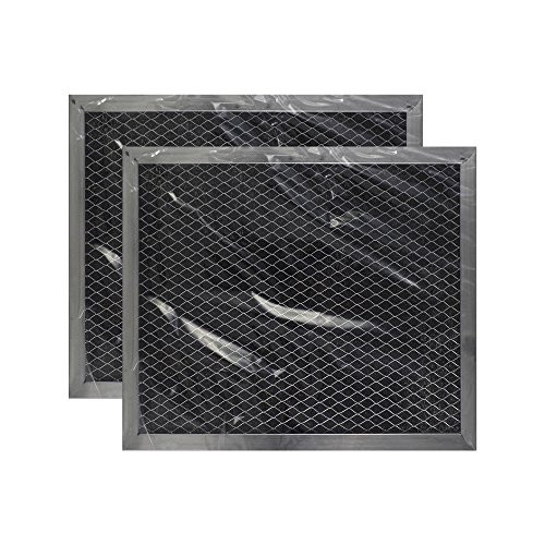 2 PACK Air Filter Factory 8 X 9-1-2 X 3-8 Range Hood Charcoal Carbon Filters