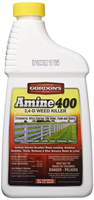 GORDON'S Amine 400 24-D Weed Killer 1 Quart - 8141082