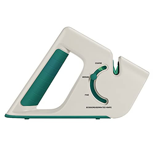 4 Stage Knife Sharpeners Manual Serrated Kitchen Knife Sharpener Knife Sharpening Tool for Kitchen Knives and Scissors Handheld Kitchen Knife Accessories to Restore Repair Dull Knife Sharp 4 Stage Knife Sharpeners Manual Serrated Kitchen Knife Sharpener Knife Sharpening Tool for Kitchen Knives and Scissors Handheld Kitchen Knife Accessories to Restore Repair Dull Knife Sharp