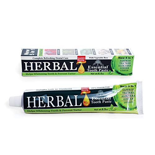 Herbal Essential Toothpaste -Pack of 3- 6.5