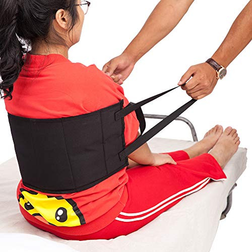 Transfer Sling, Padded Patient Lift Sling Transfer Belt, Soft Moving Assist Hoist Gait Belt Harness Device, Medical Belt for Wheelchair, Bed ZYD01