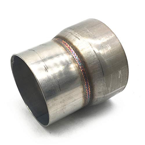 Homyl Mild Steel Exhaust Pipe Reducer 3.5 Inch I.D. to 4 Inch O.D.