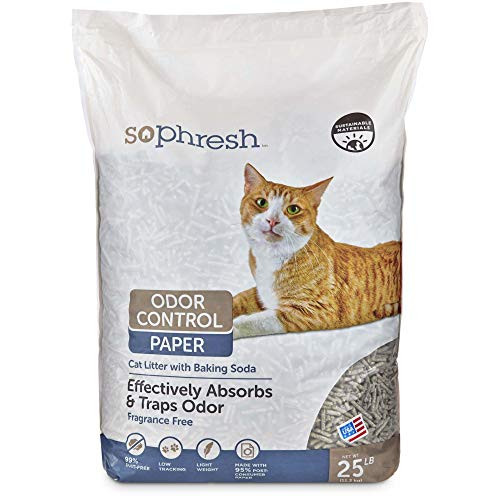 Petco Brand - So Phresh Odor Control Paper Cat Litter 25 lbs.