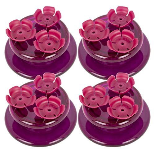 Perky-Pet 9100 Handheld  and  Tabletop Hummingbird Feeder - 4 Pack