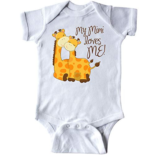 inktastic My Mimi Loves Me Infant Creeper 6 Months White 265cc inktastic My Mimi Loves Me Infant Creeper 6 Months White 265cc