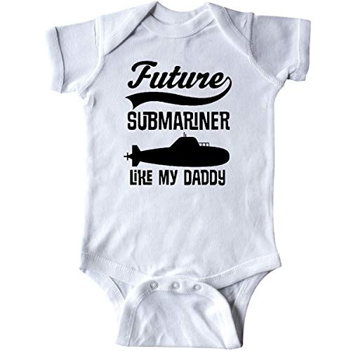 inktastic Future Submariner Like Daddy Infant Creeper Newborn White 3e27e inktastic Future Submariner Like Daddy Infant Creeper Newborn White 3e27e