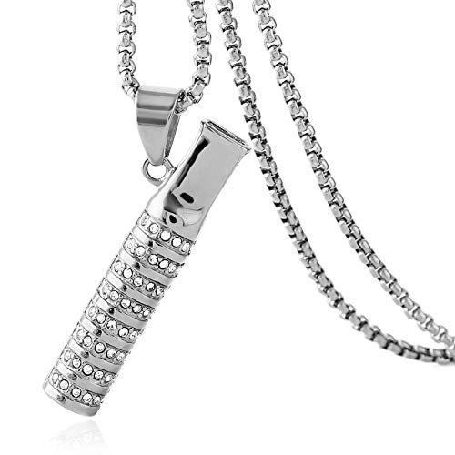 HZMAN Mens 18k Gold Plated Iced Out 