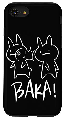 iPhone SE -2020- - 7 - 8 Kawaii Baka Rabbit slaps for otakus anime and manga Case