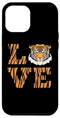 iPhone 12 Pro Max Serious Tiger L O V E Love Case